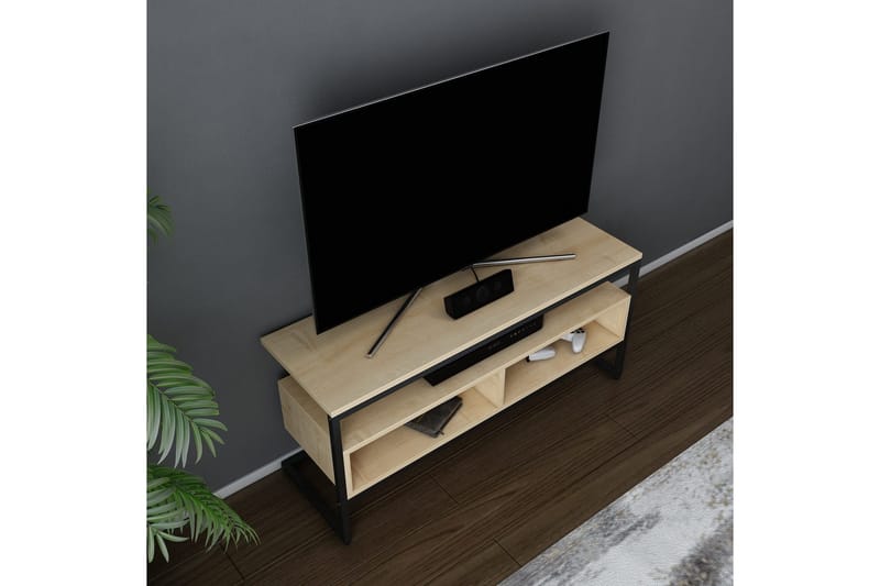 Desgrar Tv-benk 110x49,9 cm - Svart - Møbler - Mediamøbel & tv møbel - TV-benk & mediabenk
