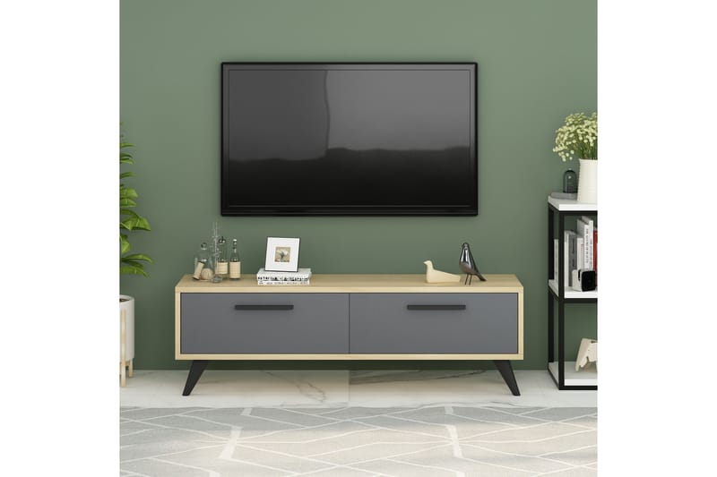 Desgrar Tv-benk 120x45 cm - Blå - TV-benk & mediabenk