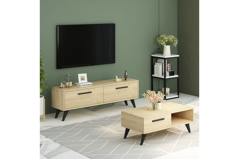 Desgrar Tv-benk 120x45 cm - Blå - Møbler - Mediamøbel & tv møbel - TV-benk & mediabenk