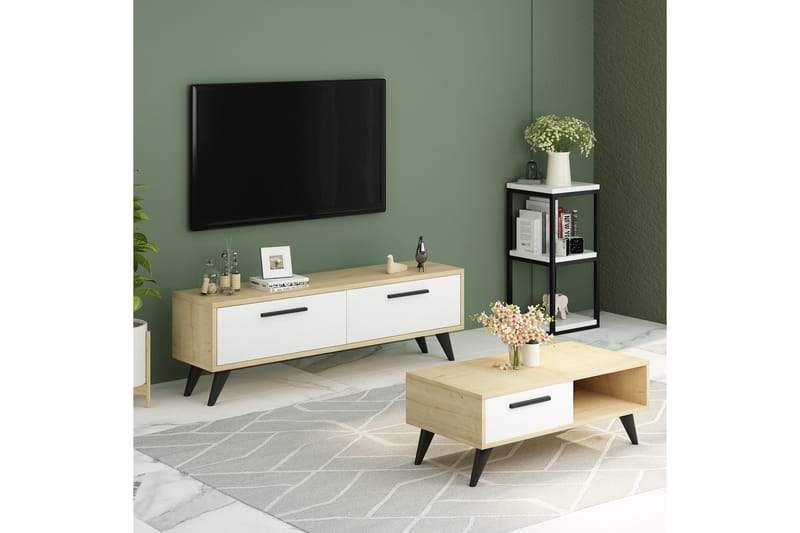Desgrar Tv-benk 120x45 cm - Blå - Møbler - Mediamøbel & tv møbel - TV-benk & mediabenk