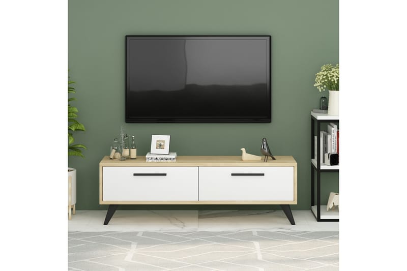 Desgrar Tv-benk 120x45 cm - Blå - TV-benk & mediabenk