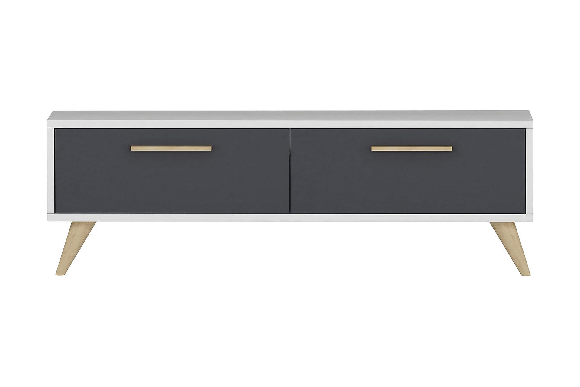 Desgrar Tv-benk 120x45 cm - Hvit - Møbler - Mediamøbel & tv møbel - TV-benk & mediabenk