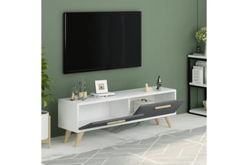 Desgrar Tv-benk 120x45 cm - Hvit - Møbler - Mediamøbel & tv møbel - TV-benk & mediabenk