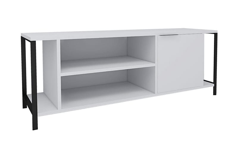 Desgrar Tv-benk 120x54 cm - Hvit - TV-benk & mediabenk