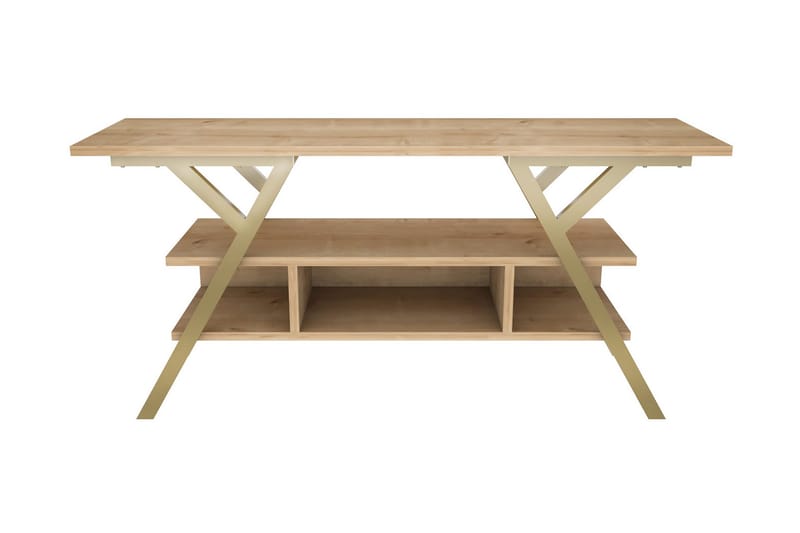 Desgrar Tv-benk 120x55 cm - Gull - Møbler - Mediamøbel & tv møbel - TV-benk & mediabenk