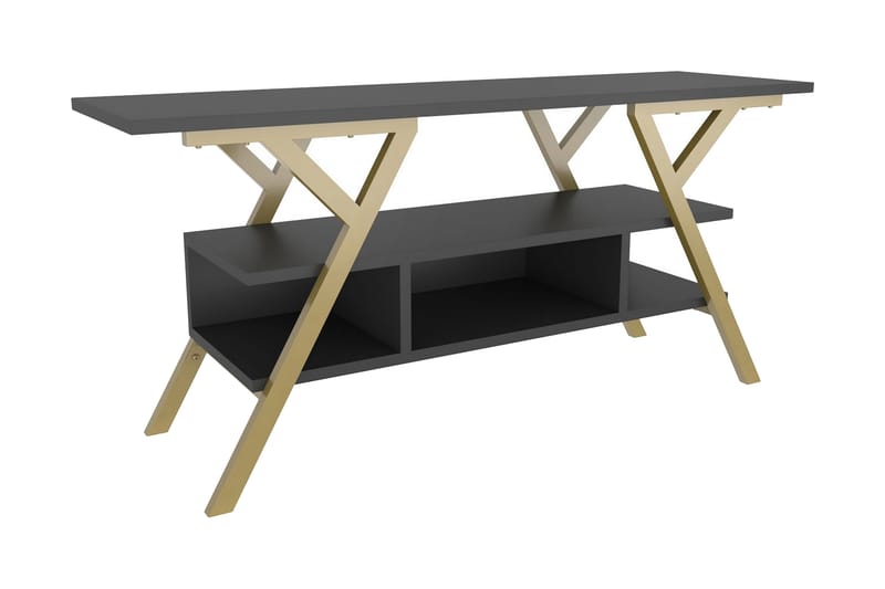 Desgrar Tv-benk 120x55 cm - Gull - Møbler - Mediamøbel & tv møbel - TV-benk & mediabenk