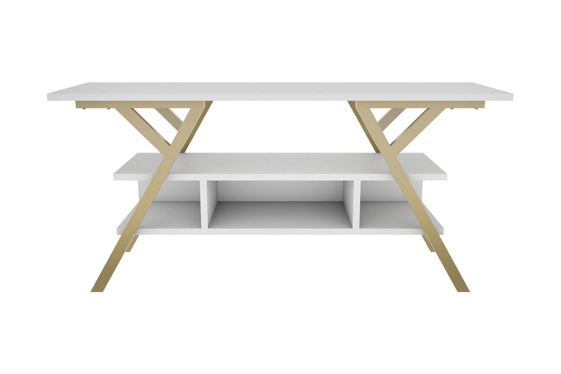 Desgrar Tv-benk 120x55 cm - Gull - Møbler - Mediamøbel & tv møbel - TV-benk & mediabenk
