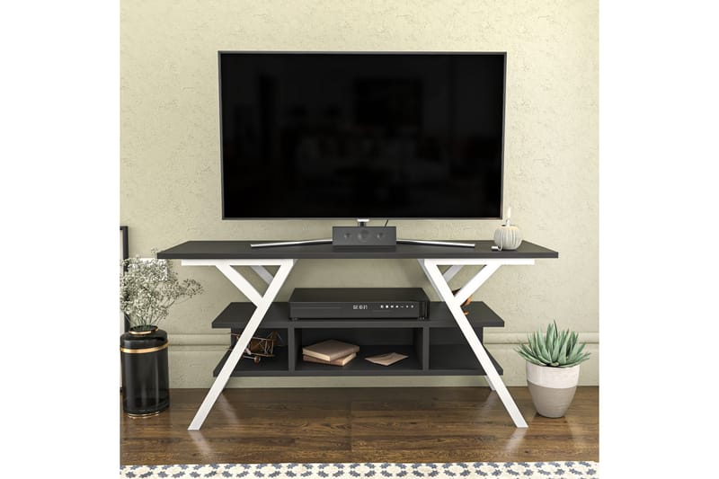 Desgrar Tv-benk 120x55 cm - Hvit - Møbler - Mediamøbel & tv møbel - TV-benk & mediabenk