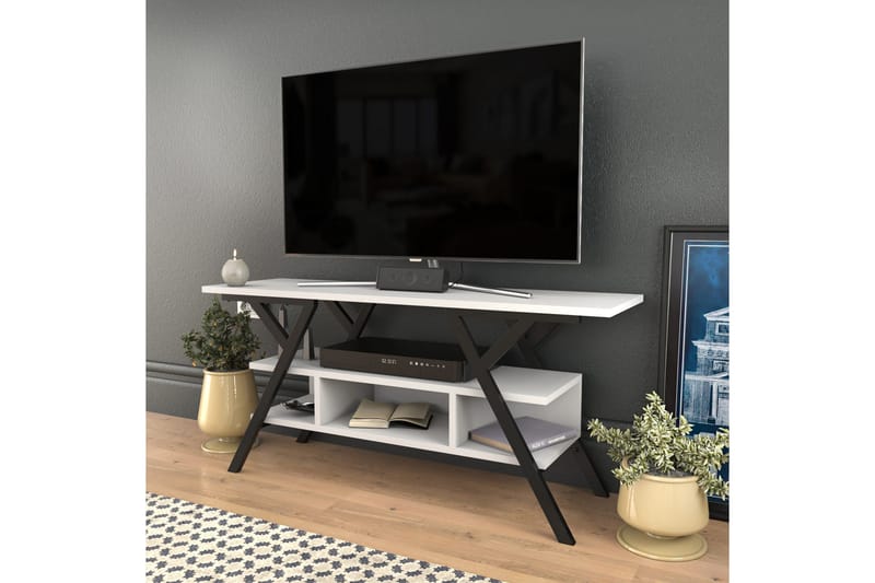 Desgrar Tv-benk 120x55 cm - Svart - TV-benk & mediabenk