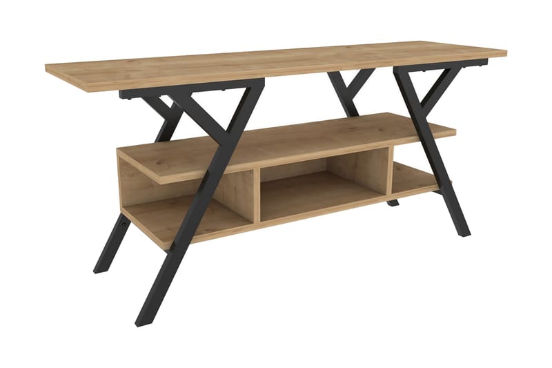 Desgrar Tv-benk 120x55 cm - Svart - Møbler - Mediamøbel & tv møbel - TV-benk & mediabenk