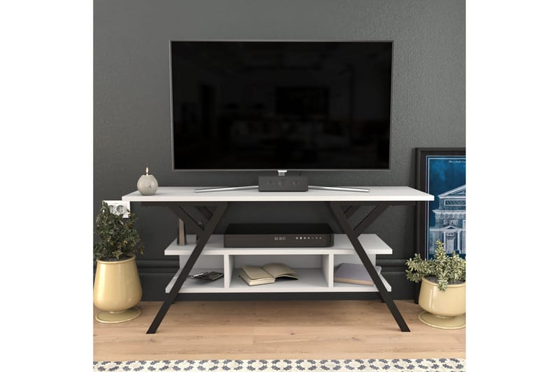 Desgrar Tv-benk 120x55 cm - Svart - Møbler - Mediamøbel & tv møbel - TV-benk & mediabenk