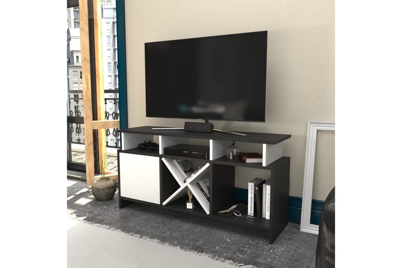 Desgrar Tv-benk 120x60,6 cm - Antrasitt - TV-benk & mediabenk