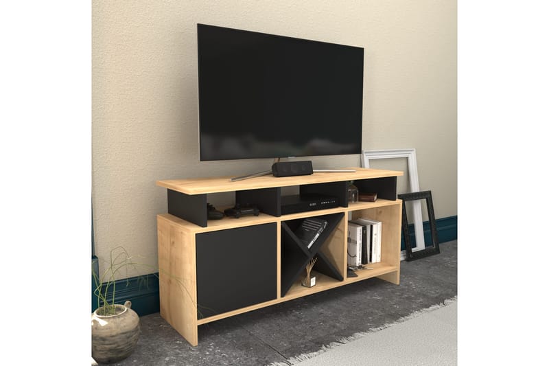 Desgrar Tv-benk 120x60,6 cm - Brun - TV-benk & mediabenk
