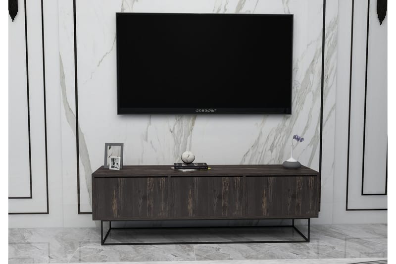 Desgrar Tv-benk 140x50 cm - Brun - TV-benk & mediabenk