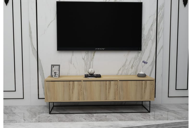 Desgrar Tv-benk 140x50 cm - Flerfarget - Møbler - Mediamøbel & tv møbel - TV-benk & mediabenk