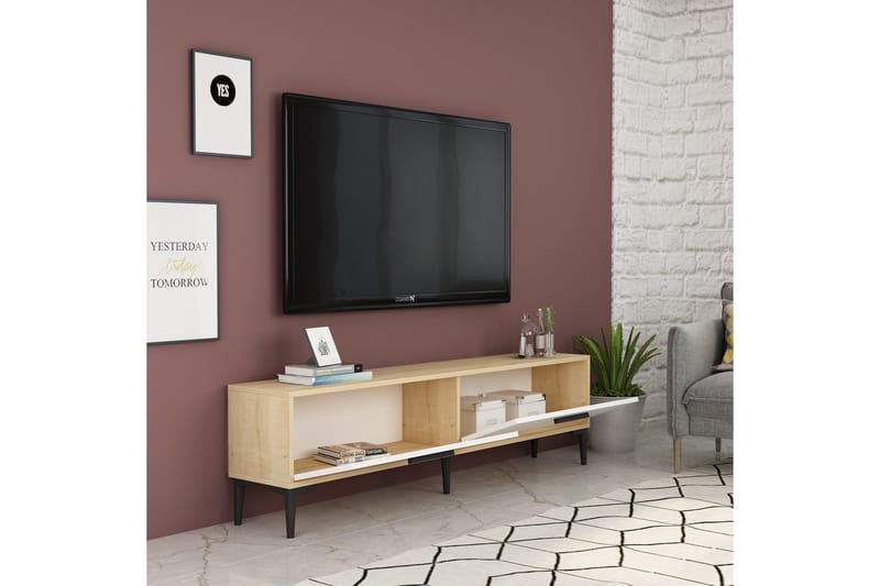 Desgrar Tv-benk 150x45 cm - Blå - Møbler - Mediamøbel & tv møbel - TV-benk & mediabenk