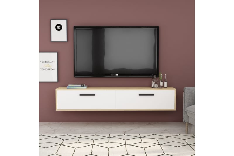 Desgrar Tv-benk 150x45 cm - Blå - Møbler - Mediamøbel & tv møbel - TV-benk & mediabenk
