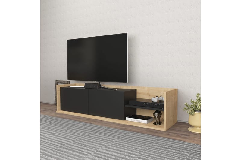 Desgrar Tv-benk 160x36,8 cm - Brun - TV-benk & mediabenk