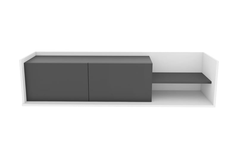 Desgrar Tv-benk 160x36,8 cm - Hvit - Møbler - Mediamøbel & tv møbel - TV-benk & mediabenk