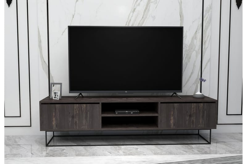 Desgrar Tv-benk 180x50 cm - Brun - Møbler - Mediamøbel & tv møbel - TV-benk & mediabenk