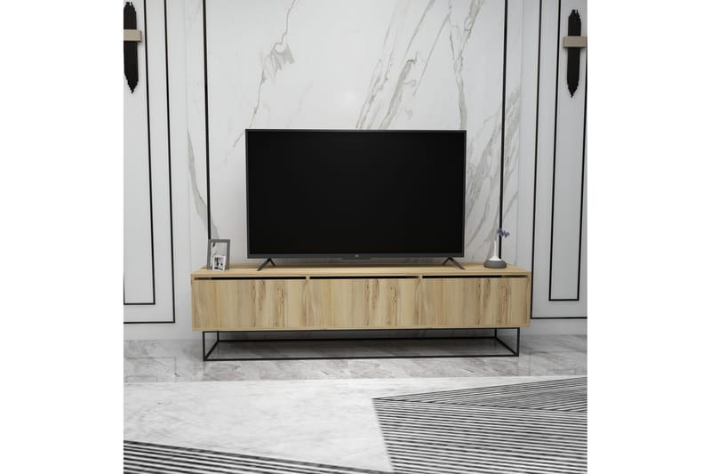 Desgrar Tv-benk 180x50 cm - Flerfarget - Møbler - Mediamøbel & tv møbel - TV-benk & mediabenk