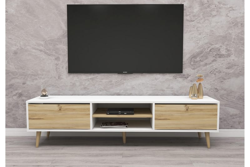 Desgrar Tv-benk 180x50 cm - Flerfarget - Møbler - Mediamøbel & tv møbel - TV-benk & mediabenk
