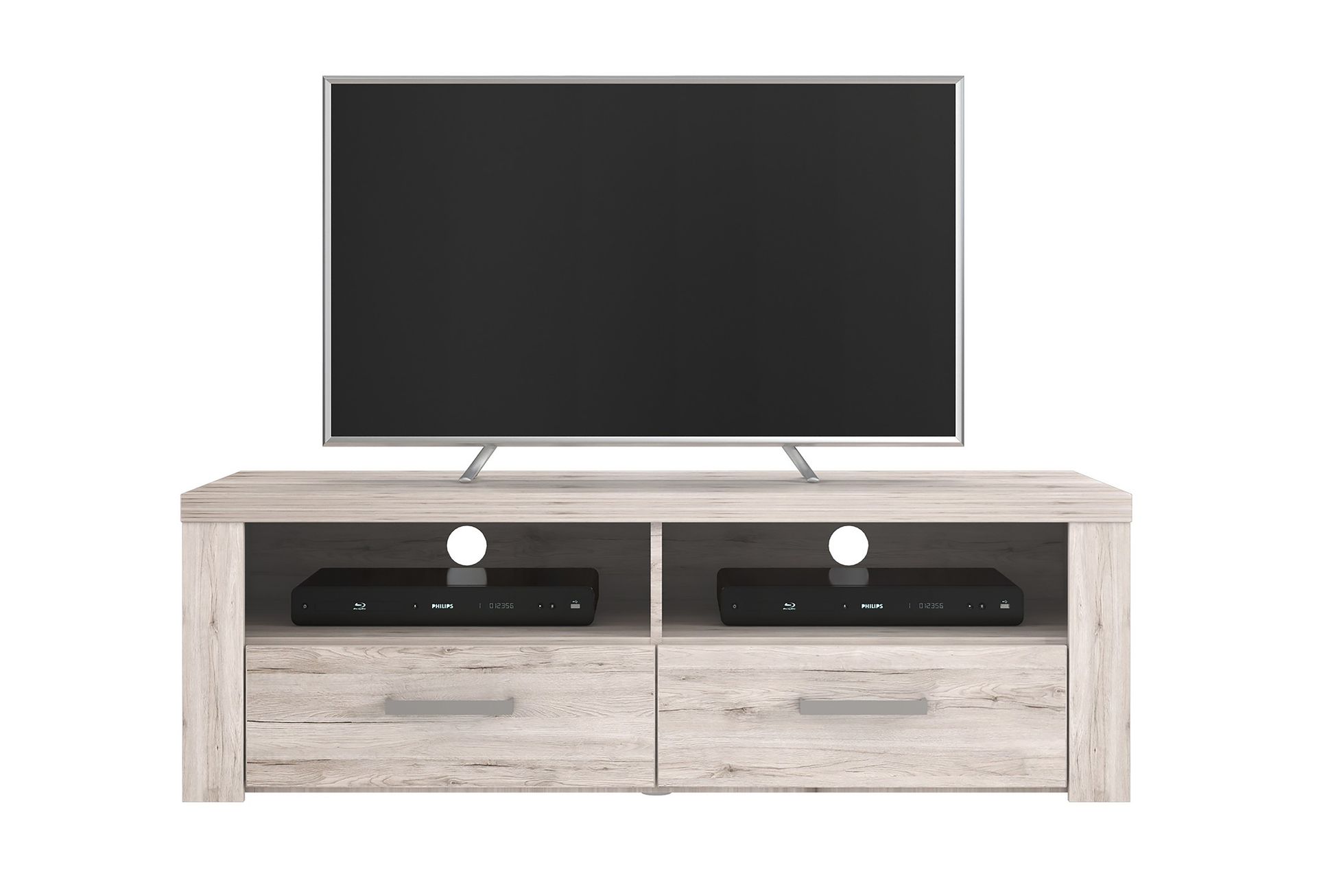 Ditmer TV-benk 127 cm - Brun - Møbler - Mediamøbel & tv møbel - TV-benk & mediabenk