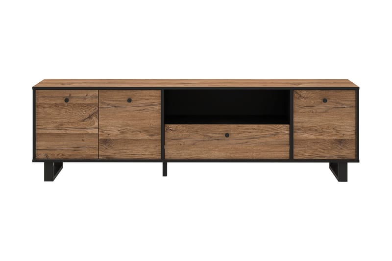 Donmills TV-benk 180 cm - Brun/Svart - Møbler - Mediamøbel & tv møbel - TV-benk & mediabenk