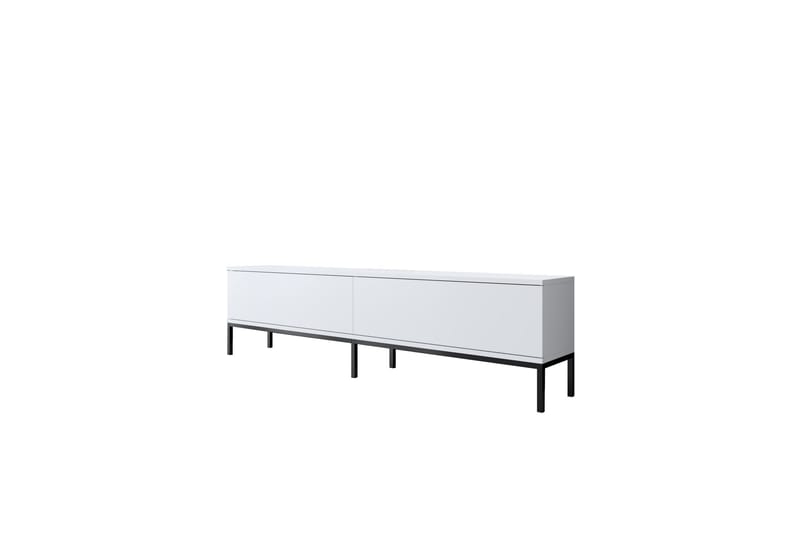 Dorlord TV-benk 180 cm - Hvit/Svart - Møbler - Mediamøbel & tv møbel - TV-benk & mediabenk