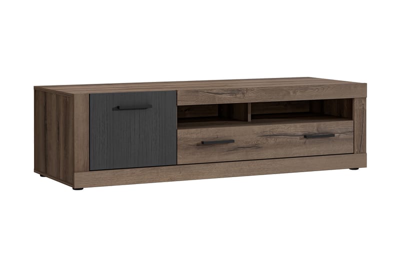 Elhovo Tv-benk 143 cm - Brun - Møbler - Mediamøbel & tv møbel - TV-benk & mediabenk