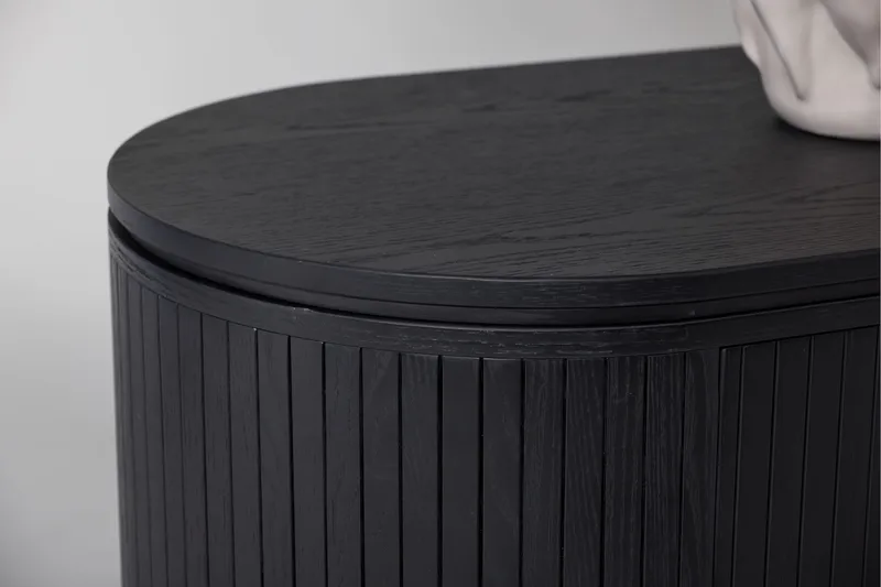 Fjällbacka Tv-benk 160x48 cm - Svart - Møbler - Mediamøbel & tv møbel - TV-benk & mediabenk