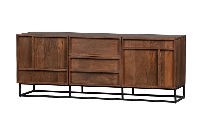 Forrestina Tv-benk 140 cm - Mangotre/Beige - Møbler - Mediamøbel & tv møbel - TV-benk & mediabenk