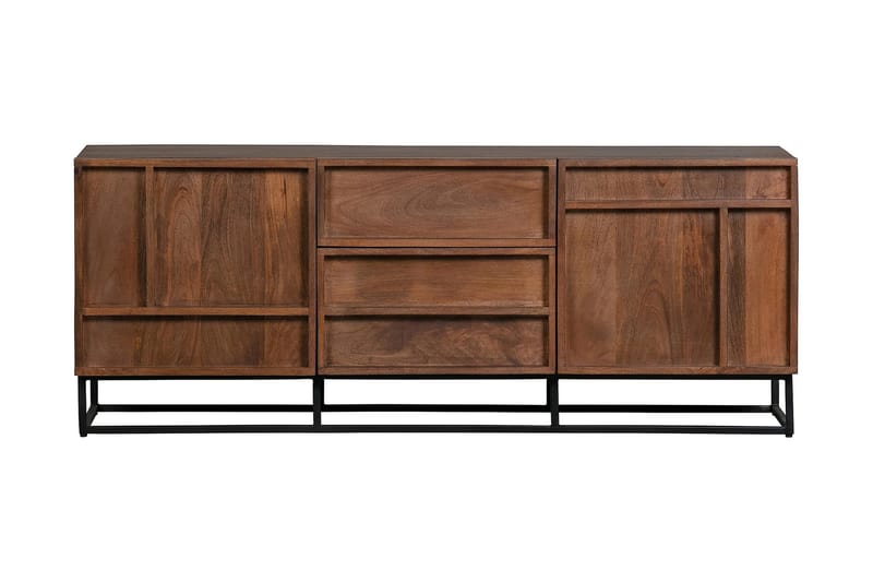 Forrestina Tv-benk 140 cm - Mangotre/Beige - Møbler - Mediamøbel & tv møbel - TV-benk & mediabenk