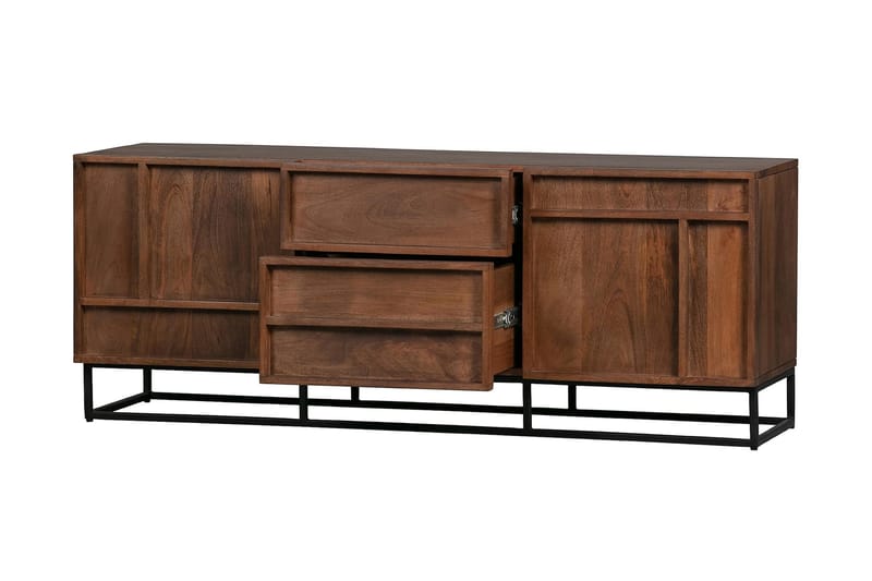 Forrestina Tv-benk 140 cm - Mangotre/Beige - Møbler - Mediamøbel & tv møbel - TV-benk & mediabenk