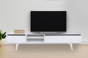 Fresenborg TV-benk 180 cm - Hvit - Møbler - Mediamøbel & tv møbel - TV-benk & mediabenk
