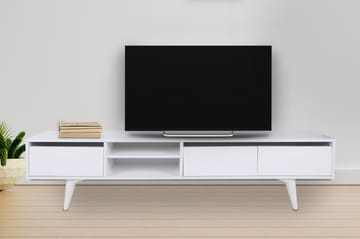 Fresenborg TV-benk 180 cm - Hvit - Møbler - Mediamøbel & tv møbel - TV-benk & mediabenk