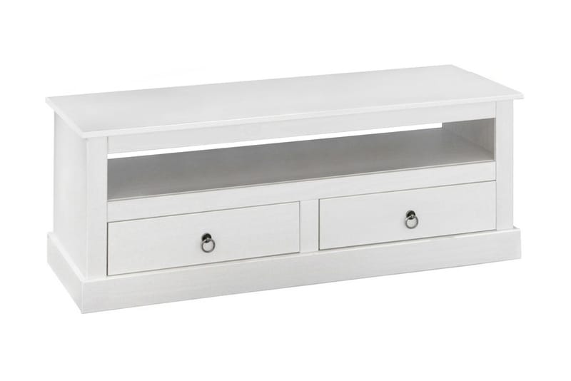 Galois TV-benk 118 cm - Hvit - Møbler - Mediamøbel & tv møbel - TV-benk & mediabenk