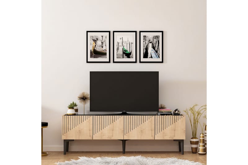 Garrelsweer TV-benk 154 cm - Møbler - Mediamøbel & tv møbel - TV-benk & mediabenk
