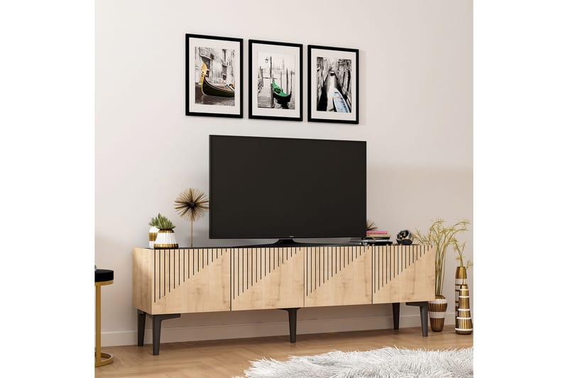 Garrelsweer TV-benk 154 cm - Møbler - Mediamøbel & tv møbel - TV-benk & mediabenk