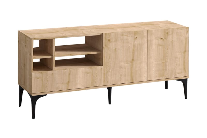 Gerdes Tv-benk 80 cm - Natur/Hvit - Møbler - Mediamøbel & tv møbel - TV-benk & mediabenk