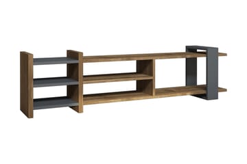 Gersby TV-Benk 156 cm - Brun/Grå - Møbler - Mediamøbel & tv møbel - TV-benk & mediabenk