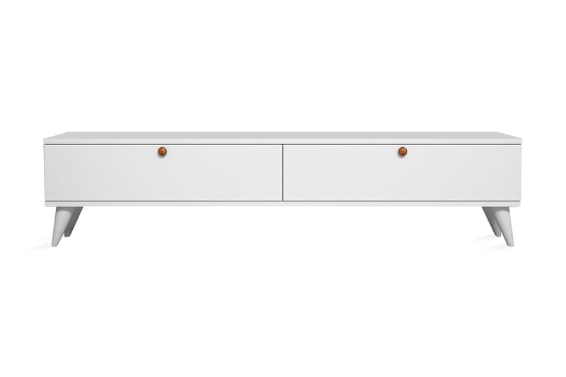 Gersby TV-Benk 160 cm - Hvit - Møbler - Mediamøbel & tv møbel - TV-benk & mediabenk