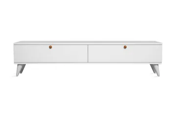 Gersby TV-Benk 160 cm - Hvit - Møbler - Mediamøbel & tv møbel - TV-benk & mediabenk