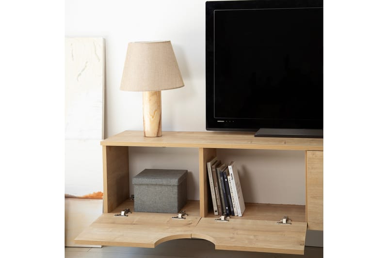 Grotte TV-benk 180 cm - Eik - Møbler - Mediamøbel & tv møbel - TV-benk & mediabenk