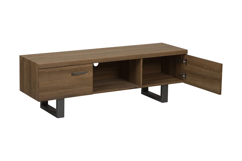 Harvley TV-Benk 140 cm - Tre/Natur - Møbler - Mediamøbel & tv møbel - TV-benk & mediabenk