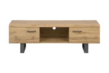 Harvley TV-Benk 140 cm - Tre/Natur - Møbler - Mediamøbel & tv møbel - TV-benk & mediabenk