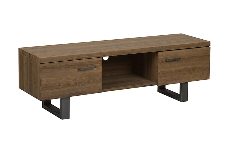 Harvley TV-Benk 140 cm, Tre/Natur