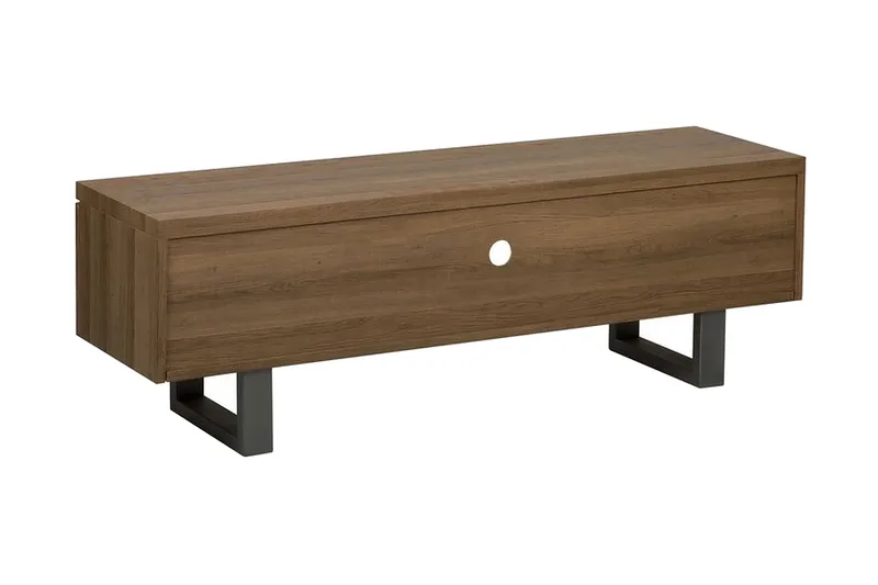 Harvley TV-Benk 140 cm - Tre/Natur - Møbler - Mediamøbel & tv møbel - TV-benk & mediabenk