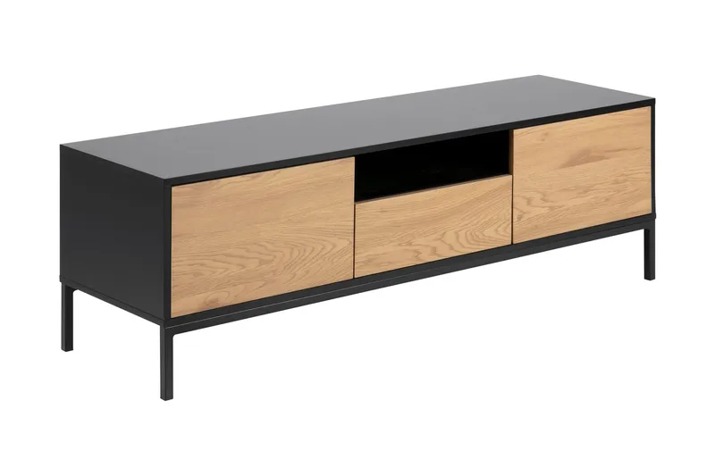 Hasslevik TV-benk 140 cm, Tre