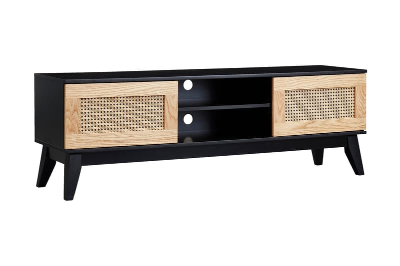 Havenäs TV-benk 140 cm - Svart - Møbler - Mediamøbel & tv møbel - TV-benk & mediabenk